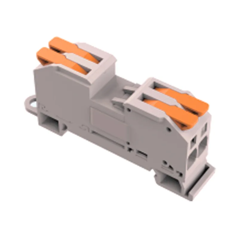 Il-Isteach M/F Cineál Iarnróid Splicing Wire Nascóirí Tapa